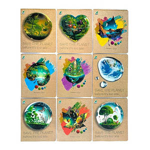 Зшитий (48 арк.#) "Тетрада" Екокартон/ТВЕРДА/кольор.обкл. ш.4820049499230, 1/10