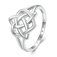 Серебряное кольцо "Кельтский узел"