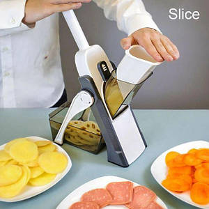 Універсальний слайсер овочерізка для овочів та фруктів Safe Mandoline Slice (10608)