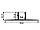 Алюмінієвий профіль для світлодіодної стрічки для гіпсокартона АЛ-36 2 метра анодований під штукатурку LEDUA, фото 2