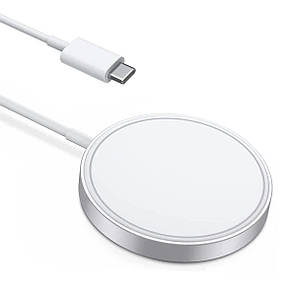 Бездротовий зарядний пристрій MagSafe для iPhone 15W Type-C, фото 2