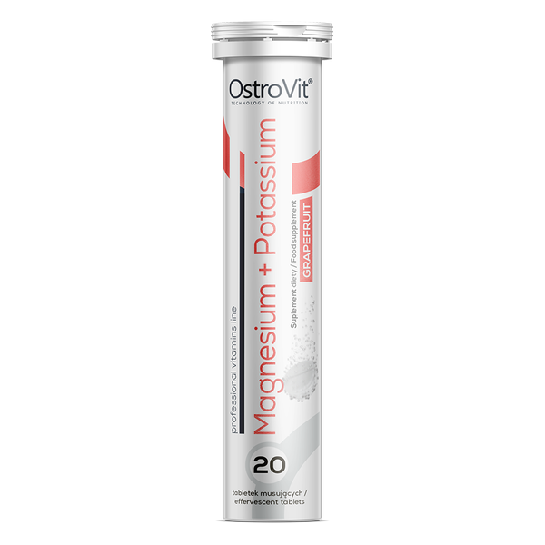 OstroVit Magnesium + Potassium 20 effervescent tabs