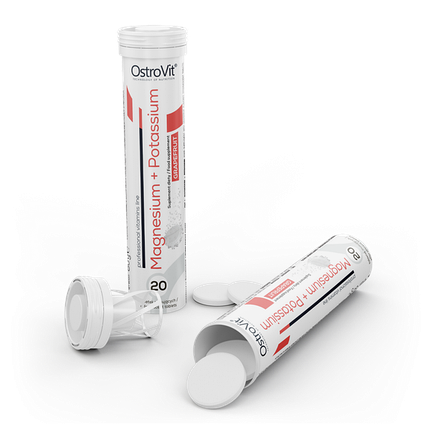 OstroVit Magnesium + Potassium 20 effervescent tabs, фото 4