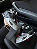 Чоловічі кросівки Nike Air Jordan 4 Retro Fear Pack Grey Black Молодіжні Найк Джордан Ретро чорні з сірим, фото 4