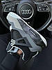 Чоловічі кросівки Nike Air Jordan 4 Retro Fear Pack Grey Black Молодіжні Найк Джордан Ретро чорні з сірим, фото 6