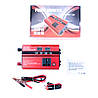 Інвертор перетворювач напруги Power Inverter 800W 12-220V, 4 USB порти, 1 розетка 220V, фото 6
