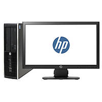 Комплект Комп'ютер HP Compaq 6300 Pro SFF (i5-3570/8/120SSD) + Монітор 20" HP ProDisplay P201 "Б/У"
