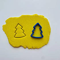3D-формочки-вирубки для пряників "Ялинка 6 см"