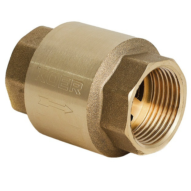 Обратный клапан для воды KOER KR.171 пружинный 1 1/2" KR0142 (ID ...