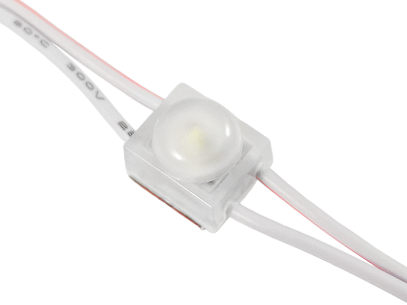 Світлодіодні модулі 2835-1smd 12V 0,33ватт IP67 з лінзою білий LEDUA