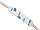 Світлодіодні модулі 2835-3smd 12V IP65 Korea Samsung з лінзою білий LEDUA, фото 5