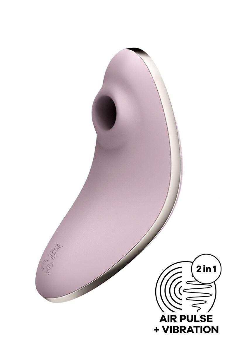 Вакуумний вібратор Satisfyer Vulva Lover 1 Violet, фото 1