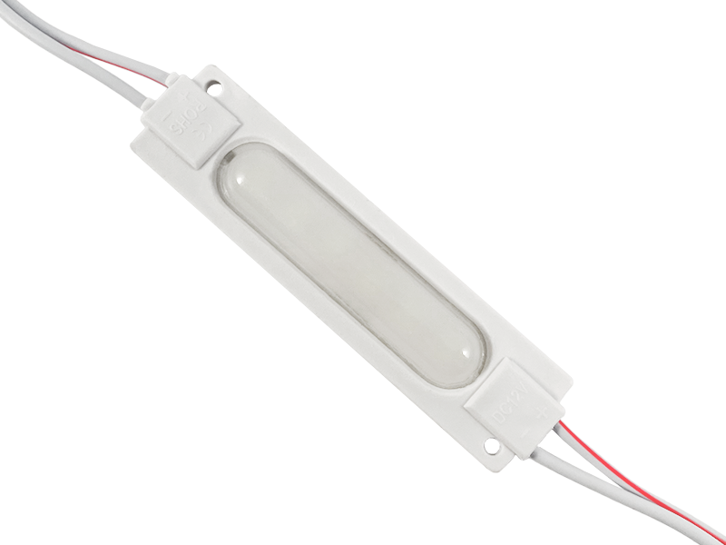 Світлодіодні модулі 5730-6smd 1,54W 12V IP65 лінза білий LEDUA