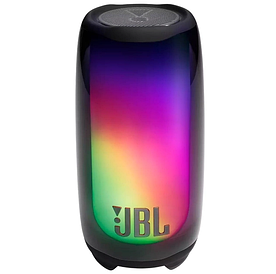 Музичний портативний Bluetooth колонка JBL Pulse 5 з підсвічуванням (Чорний)