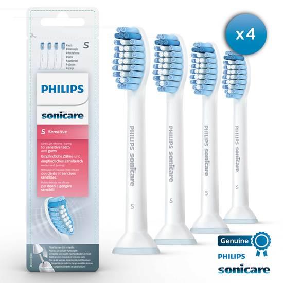 Насадки для зубної щітки Philips Sonicare S Sensitive (4шт.) HX6054