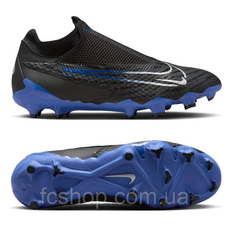 Бутси Nike Phantom GX ACADEMY DF FG/MG DD9472-040, Чорний, Розмір (EU) — 44.5
