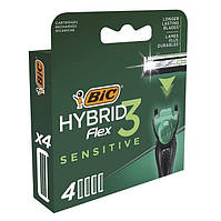 Сменные кассеты к станку BIC Flex 3 Hybrid Sensitive 4 шт.