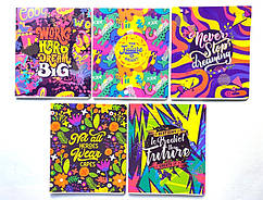 Зошит (36 арк.#) "Тетрада", серія ЯСКРАВА, ТМ Фемілі Лайн, 20/240