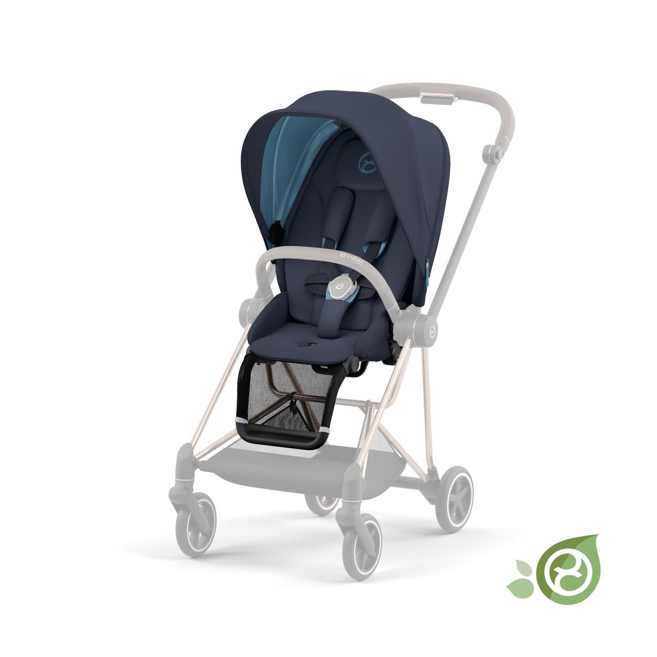 Чохол тканинний для прогулянкового блоку Mios 2022 Conscious collection Cybex, Dark Navy