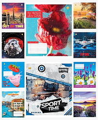 Зошит (96 арк.#) "Тетрада" Люкс 11731 офсетка.,  ш.к.4820049491395