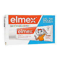 Детская зубная паста Elmex Dentifrice Enfant от 3 до 6 лет 2х50 мл