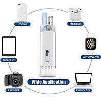 Багатофункціональний набір 7в1 для чищення електроніки та гаджетів (LY-294)