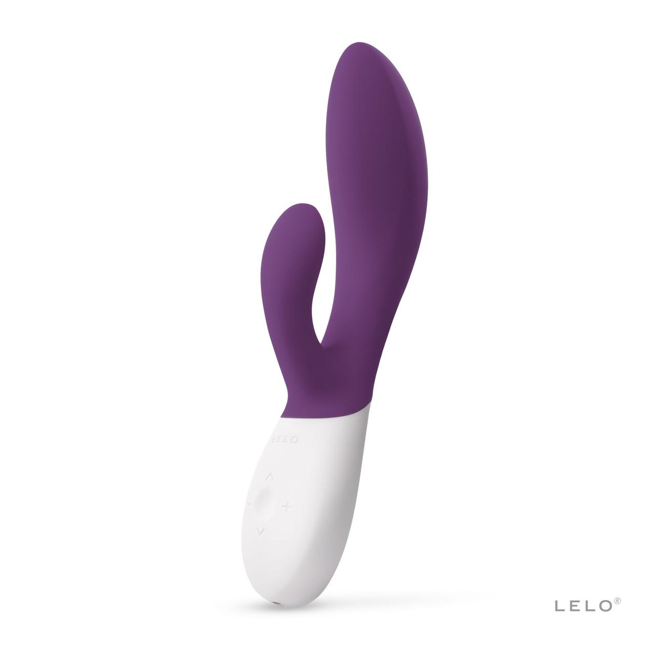 Вібратор-кролик LELO Ina Wave 2 Plum, що вабить рух дула + вібрації 777shop.com.ua, фото 1