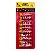 Батарейка KODAK R-6 (АА) (ПАЛЬЧИК) 10 шт./бл.