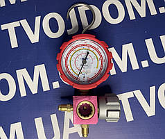 Манометричний колектор одновентильний VALUE VMG-1-S-H(R410.407.22.134)