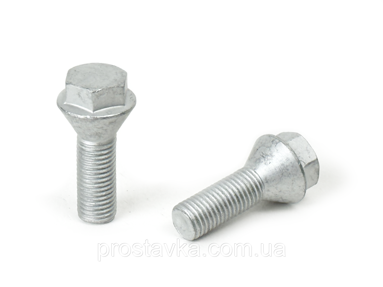 Болт М12х1,5х25 конус, ключ 17 мм, для простий.  075100SM, фото 1