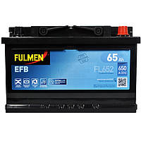 Акумулятор FULMEN Start-Stop EFB FL652 LB3 65Ah 650A R+ (правий +)