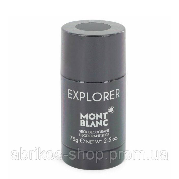 Stick Deodorant Montblanc Explorer Стік Дезодорант Монблан Експлорер 75 мл. Оригінал Франція