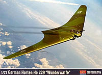 Horten Ho 229 "Wunderwaffe". Сборная модель самолета в масштабе 1/72. ACADEMY 12583