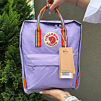 Багатоцільовий міський рюкзак для жінок у лавандовому кольорі з водовідштовхувального текстилю Vinylon F 100%