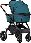 Коляска для дитини універсальна 3 в 1 FreeON JOY dark green, фото 3