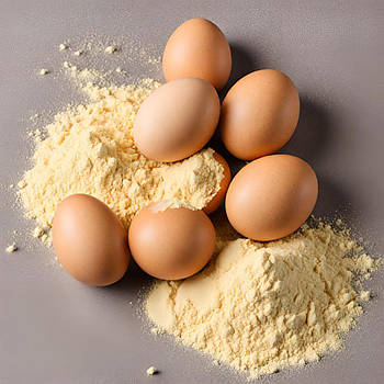 Сухий яєчний порошок. Комплексна добавка тільки для промю використання (Ціна вказана на 1 кг = Фасування у мішках по 25 кг)