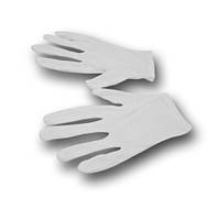 Рукавички офіціанта білі розмір "М" 12 пар/уп.