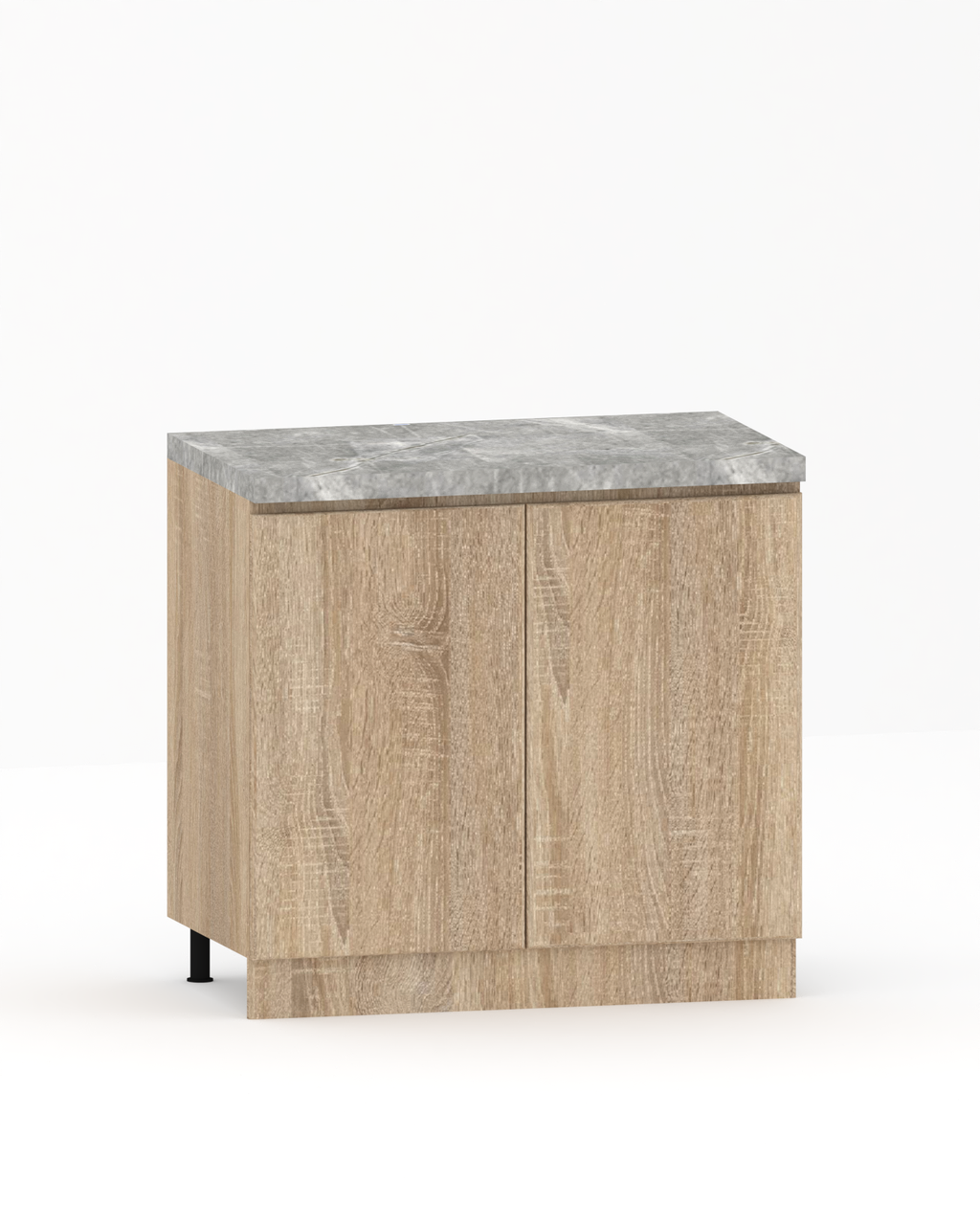 Шафа нижня КМН-8 без ручок 820х800х460мм Дуб Сонома, фото 1