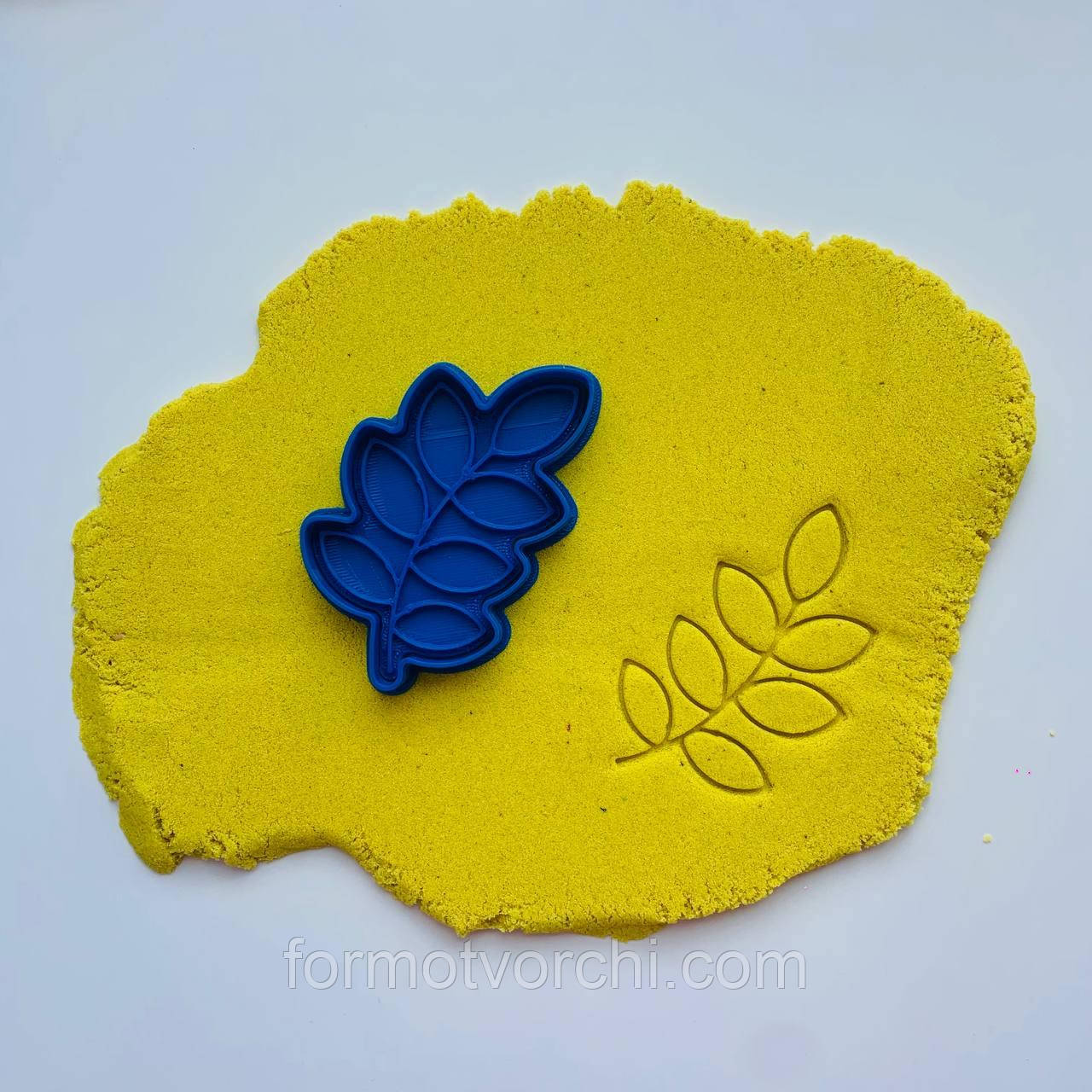 3D-формочки-вирубки для пряників "Листя 5"