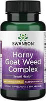 Horny Goat Weed Complex With Tribulus and Maca Swanson, 60 капсул