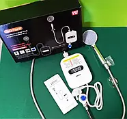 Проточний водонагрівач електричний термостатичний зі швидким нагріванням води Delimano RX-021, фото 3