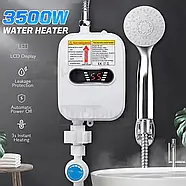 Проточний водонагрівач електричний термостатичний зі швидким нагріванням води Delimano RX-021, фото 7