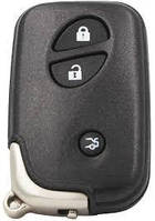 Ключ Lexus LX570 MDL B77EA Smartkey 3 кнопки, з чипом 6B P1: 98, 433 Mhz, на автомобілі з 05.2008 — 09.2015,