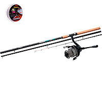 Фидерное удилище Flagman Magnum River 3.9m 150g + Катушка Flagman Magnum River Feeder 5000 + Леска в ПОДАРОК !