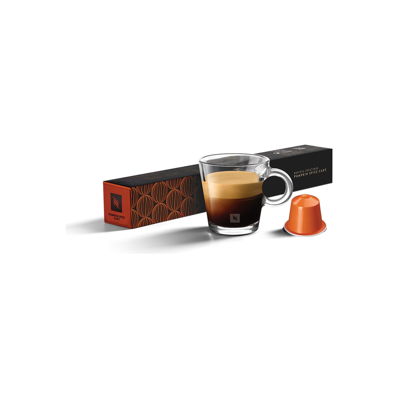 Кава в капсулах Nespresso Pumpkin Spice Cake 10 шт. тубус Швейцарія Неспресо гарбузовий аромат