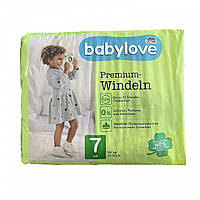 Дитячі одноразові підгузники Babylove Premium 7 xxl (16+) кг 30 шт