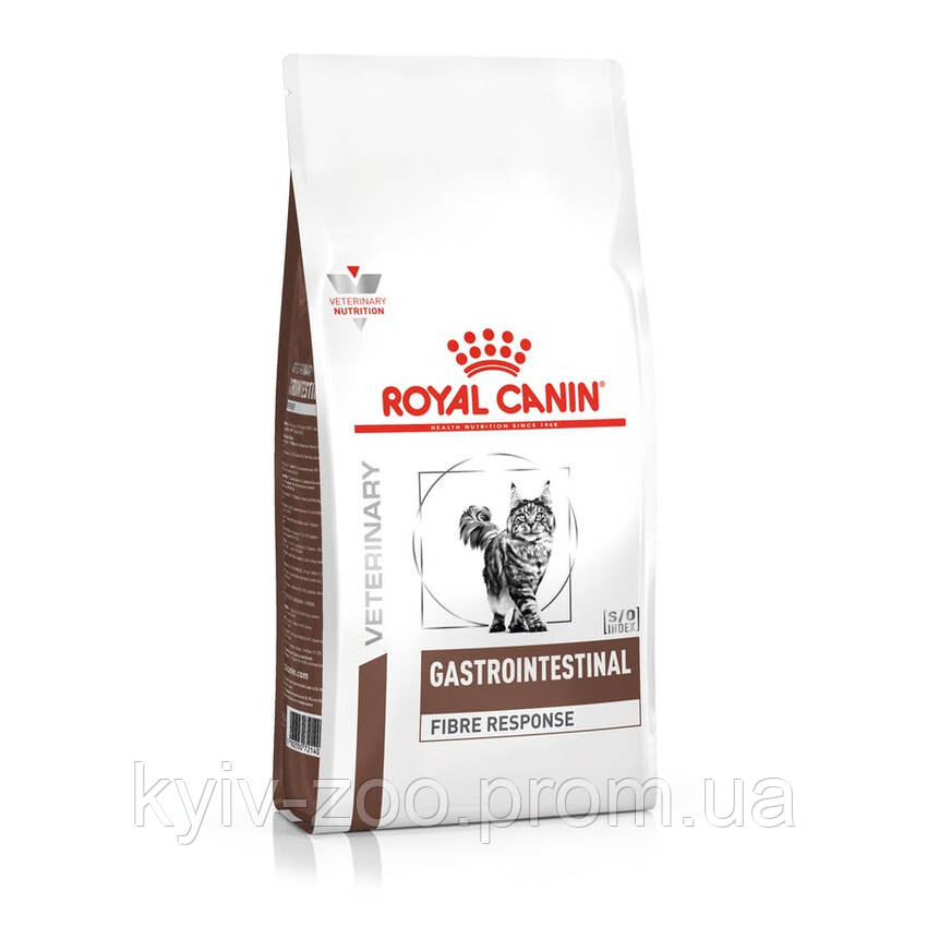 Royal Canin Gastrointestinal Fibre Response 4 кг лікувальний корм для котів Роял Канін Фібр