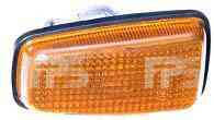 Указатель поворота на крыле Fiat Scudo '00-06 левый/правый, желтый (TYC)