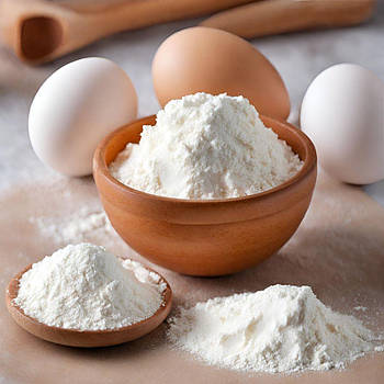 Сухий яєчний білок (Альбумін) (тільки опт) Ціна вказана на 1 кг = Фасування у ящиках по 20 кг