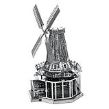 Металевий 3D-пазл Голландський вітряний млин, фото 6
